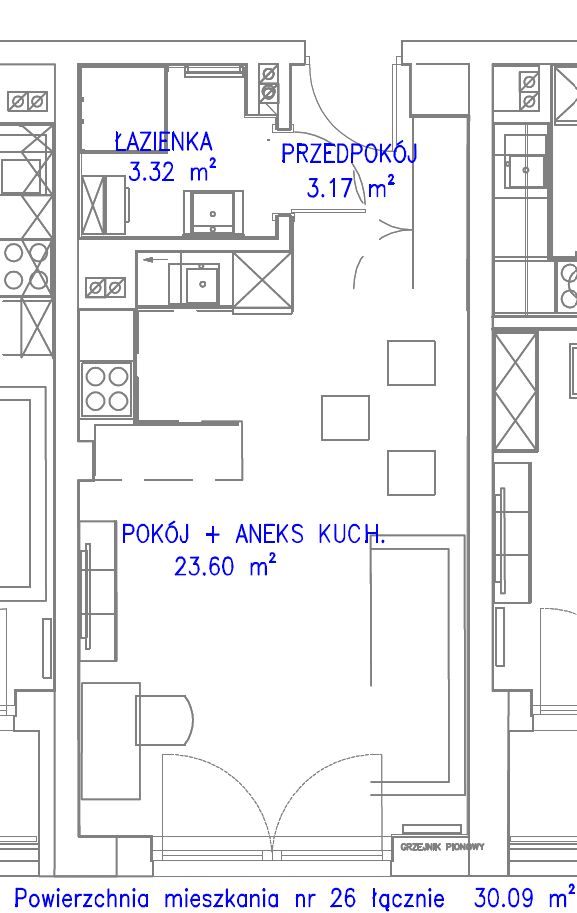 Mieszkanie 1-pokojowe Łódź Śródmieście, ul. Pomorska. Zdjęcie 12