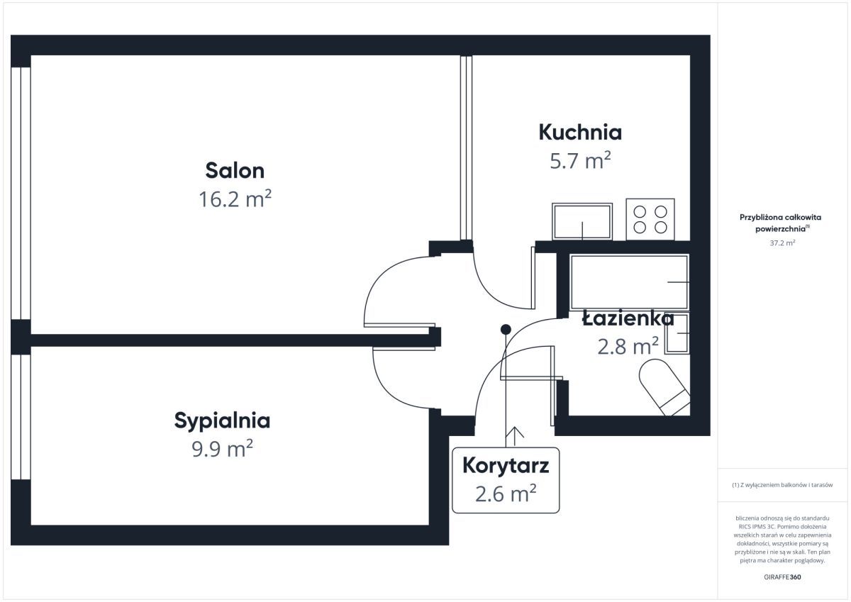Mieszkanie 2-pokojowe Milanówek, ul. Piotra Skargi. Zdjęcie 20