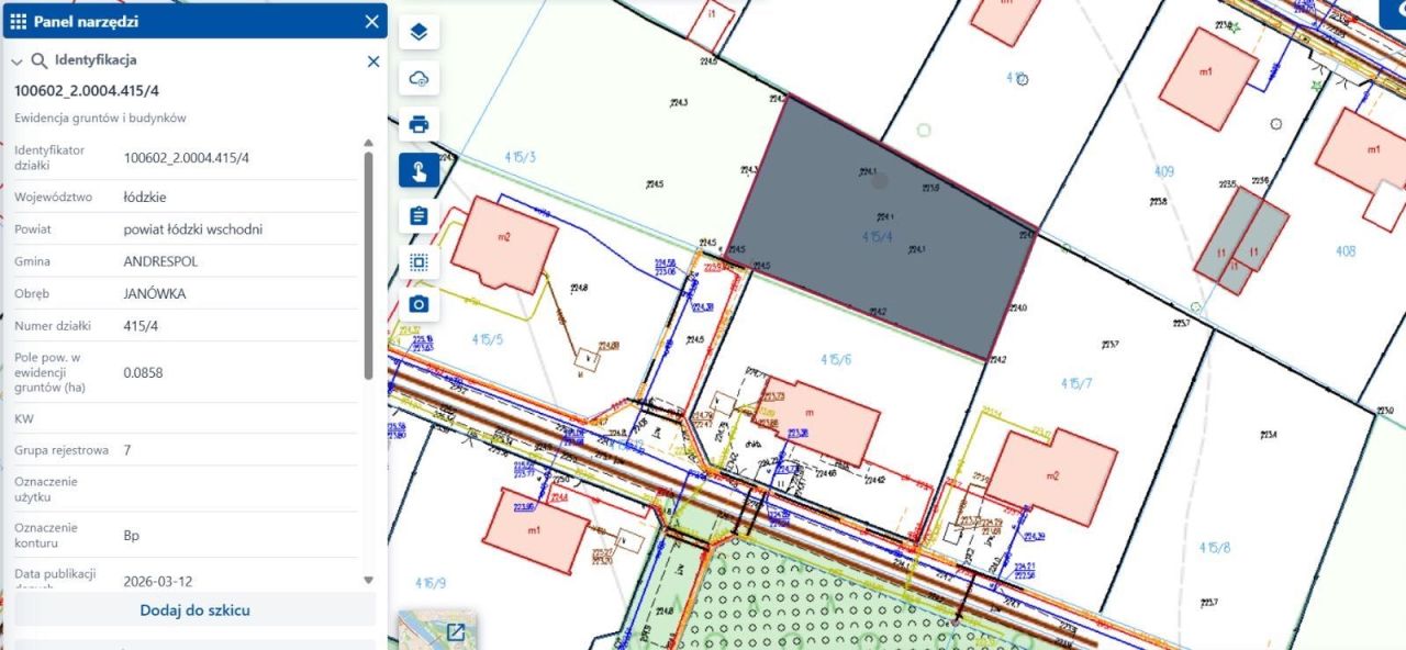 Działka budowlana Janówka. Zdjęcie 1