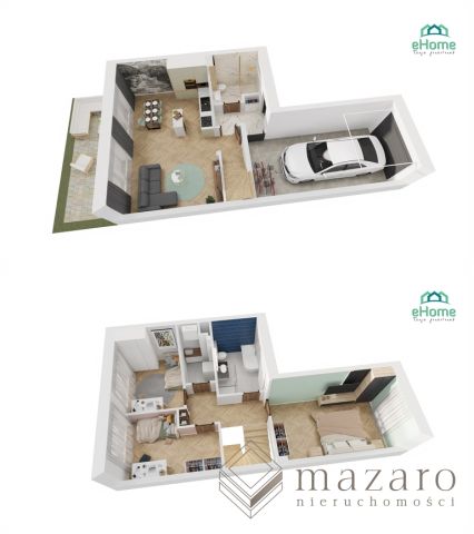 dom szeregowy, 4 pokoje Bydgoszcz Fordon. Zdjęcie 4