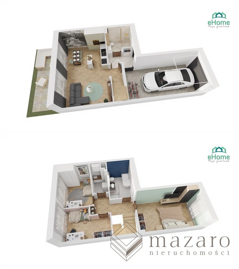 dom szeregowy, 4 pokoje Bydgoszcz Fordon. Zdjęcie 4