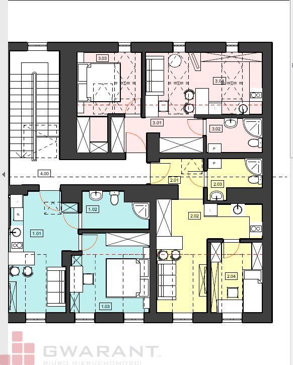 Mieszkanie 2-pokojowe Kraków Stare Miasto. Zdjęcie 11