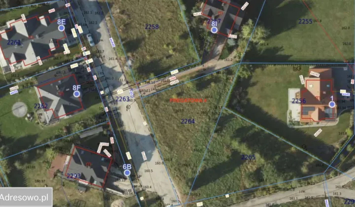 Działka budowlana Gdynia Chwarzno-Wiczlino, ul. Fregatowa