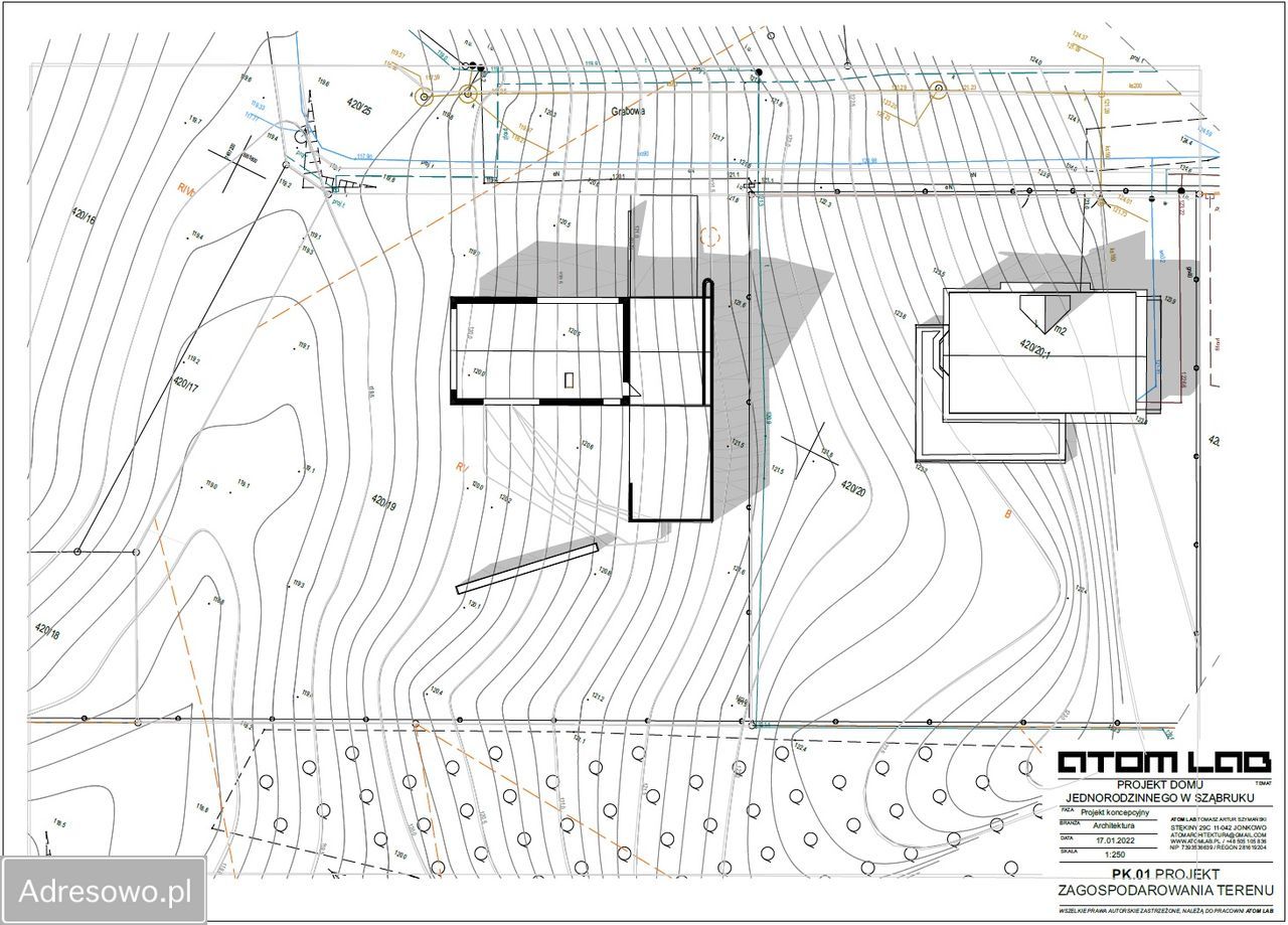 Działka budowlana Sząbruk, ul. Grabowa. Zdjęcie 12