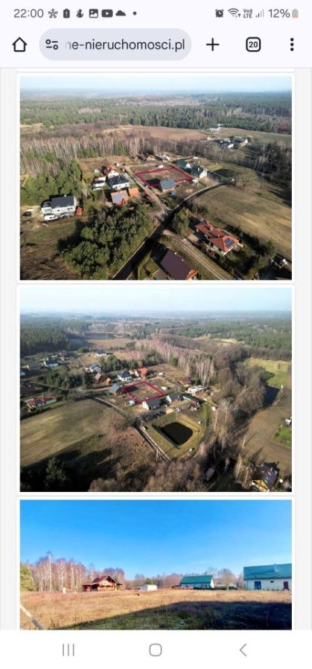 Działka budowlana Sęk. Zdjęcie 2