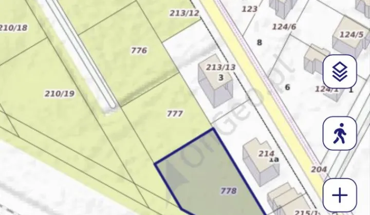 Działka budowlana Hipolitów