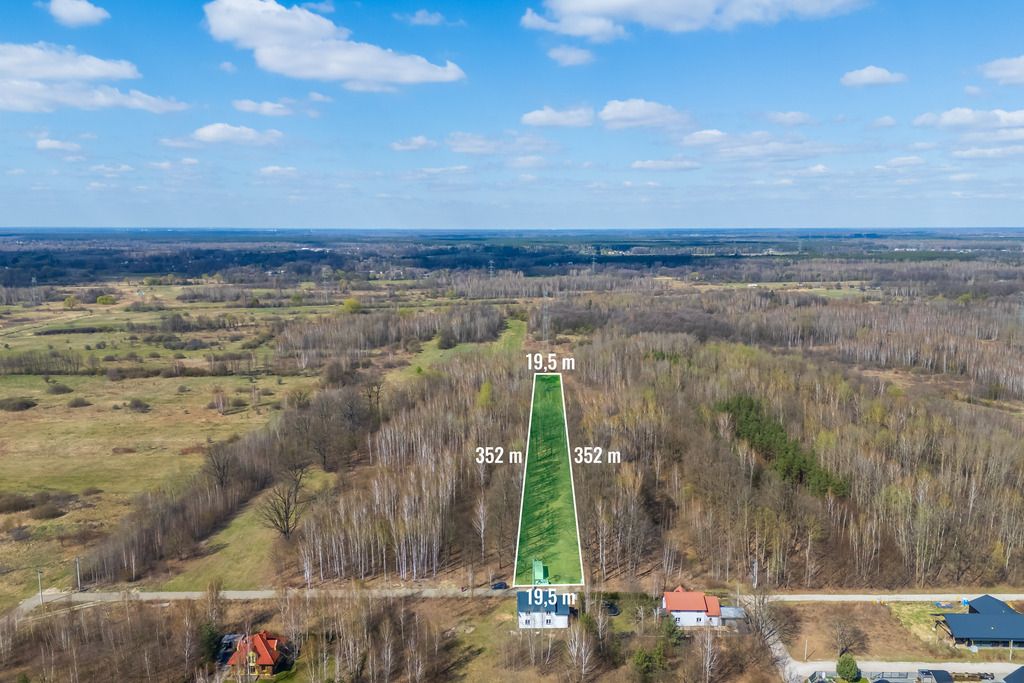 Działka budowlana Długa Kościelna, ul. Pigwy. Zdjęcie 1