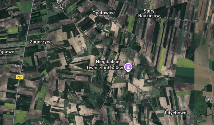 Działka rolna Niegibalice