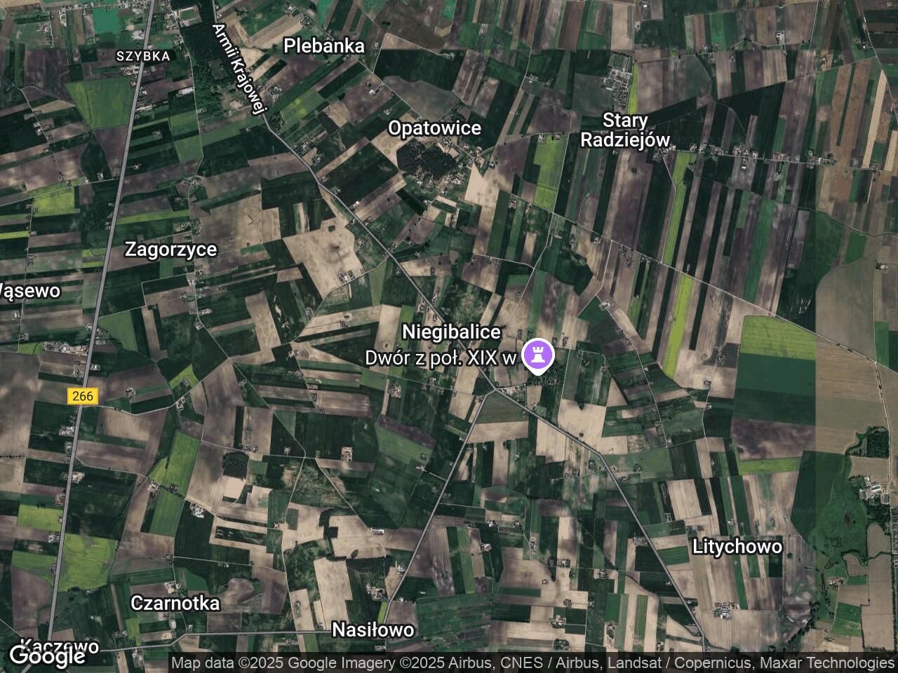 Działka rolna Niegibalice