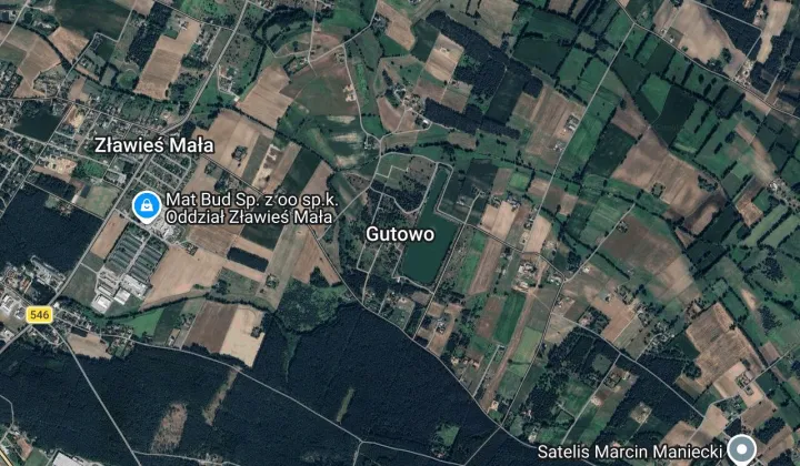 Działka rolna Gutowo