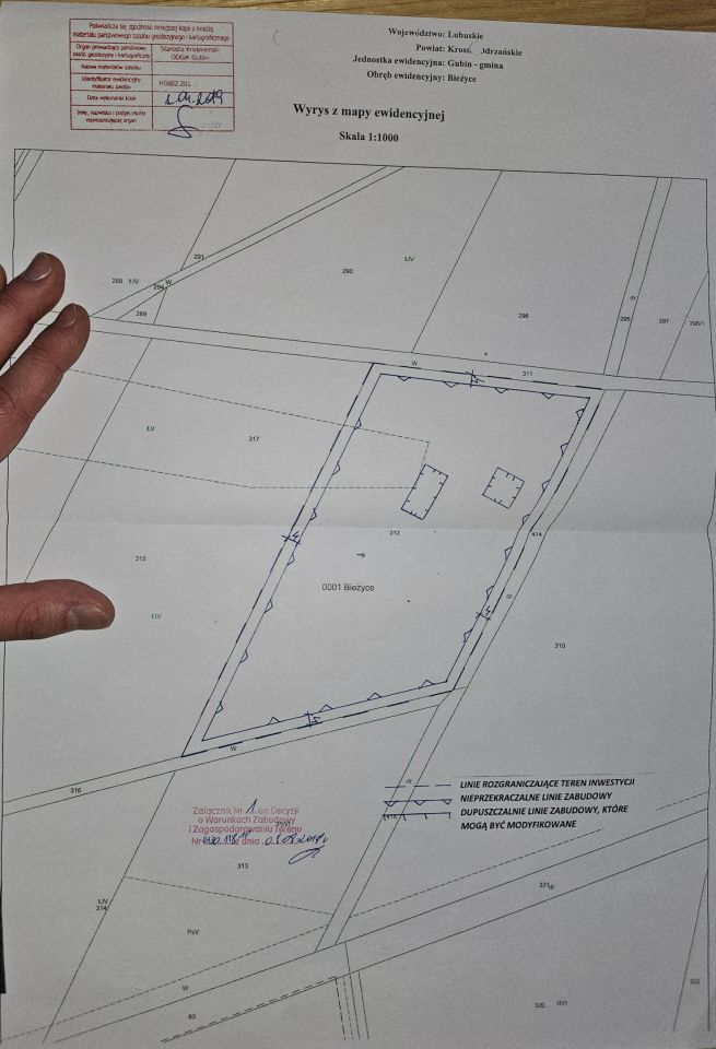 Działka siedliskowa Bieżyce. Zdjęcie 2