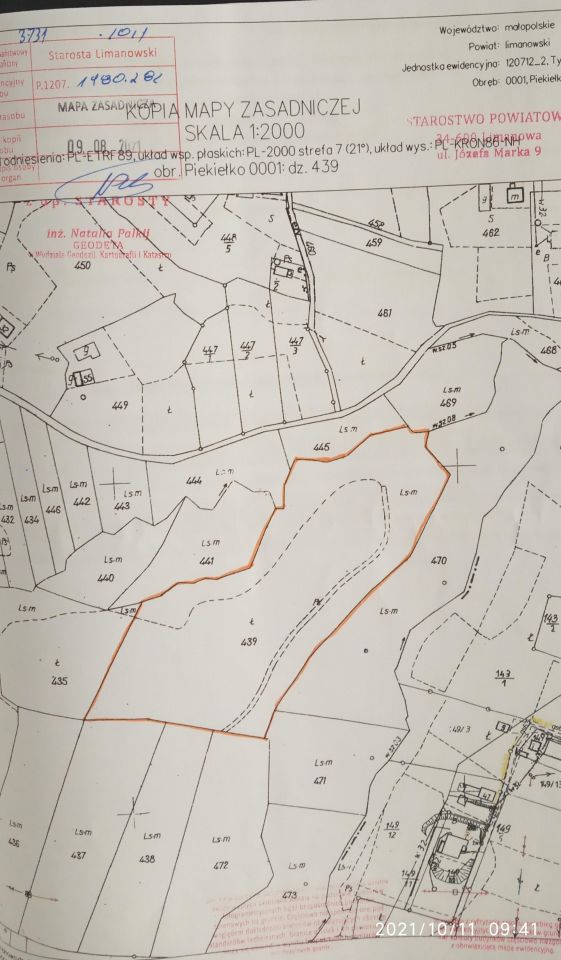 Działka rolna Piekiełko. Zdjęcie 7