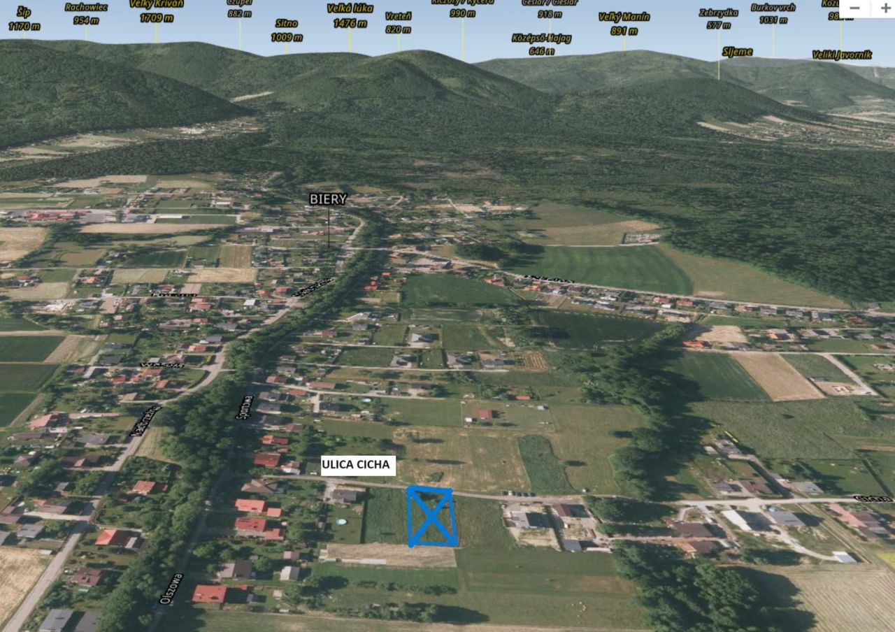 Działka budowlana Biery. Zdjęcie 2