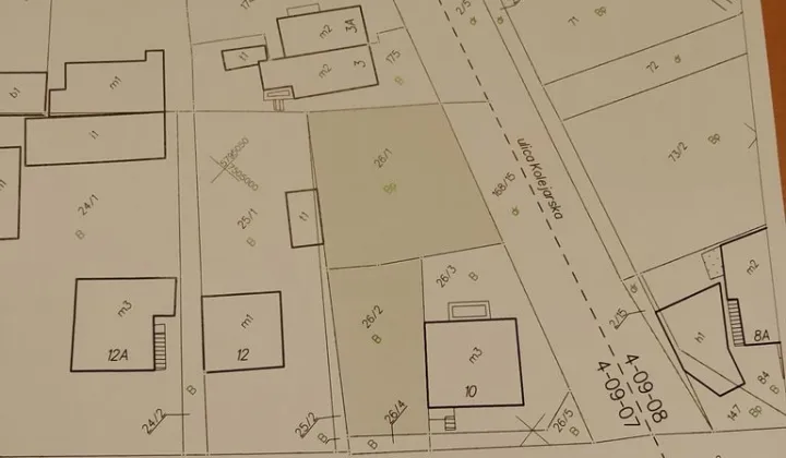 Działka inwestycyjna Warszawa Zacisze, ul. Młodzieńcza