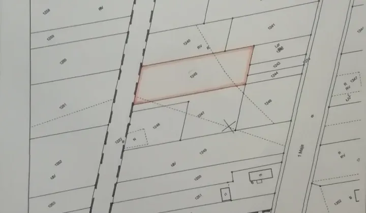 Działka budowlana Turza, ul. 1 Maja