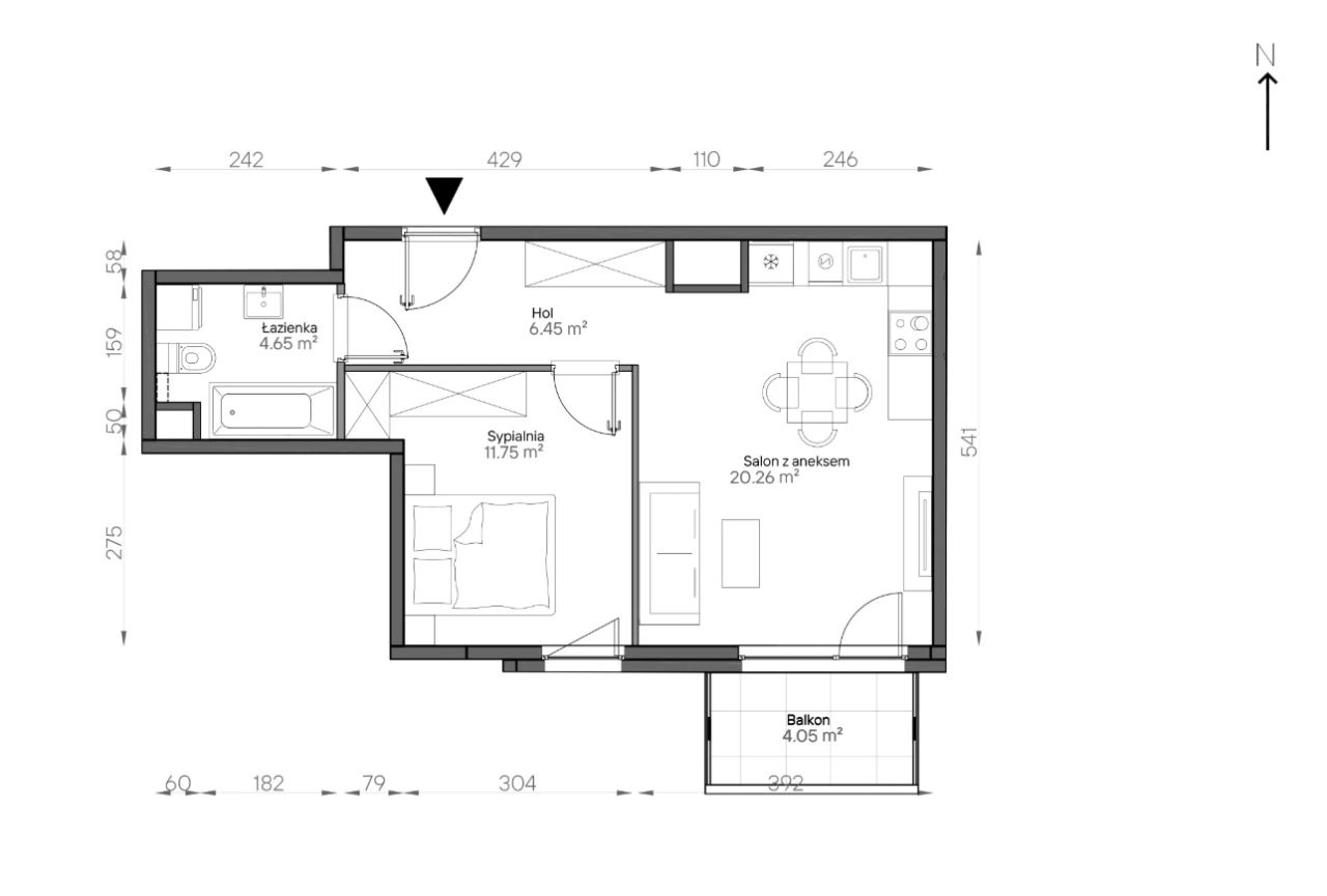 Mieszkanie 2-pokojowe Warszawa Praga-Południe, ul. Podskarbińska. Zdjęcie 7