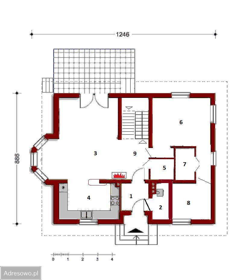 dom wolnostojący, 6 pokoi Gniezno Skiereszewo, ul. Kostrzyńska. Zdjęcie 21