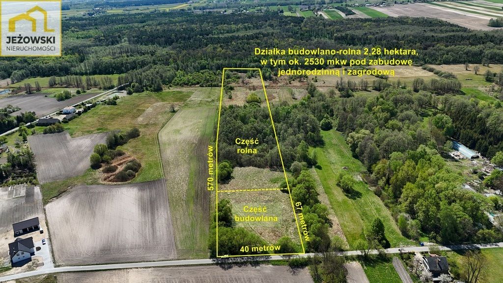 Działka budowlana Strachosław. Zdjęcie 3