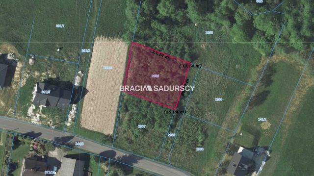 Działka budowlana Siepraw. Zdjęcie 4