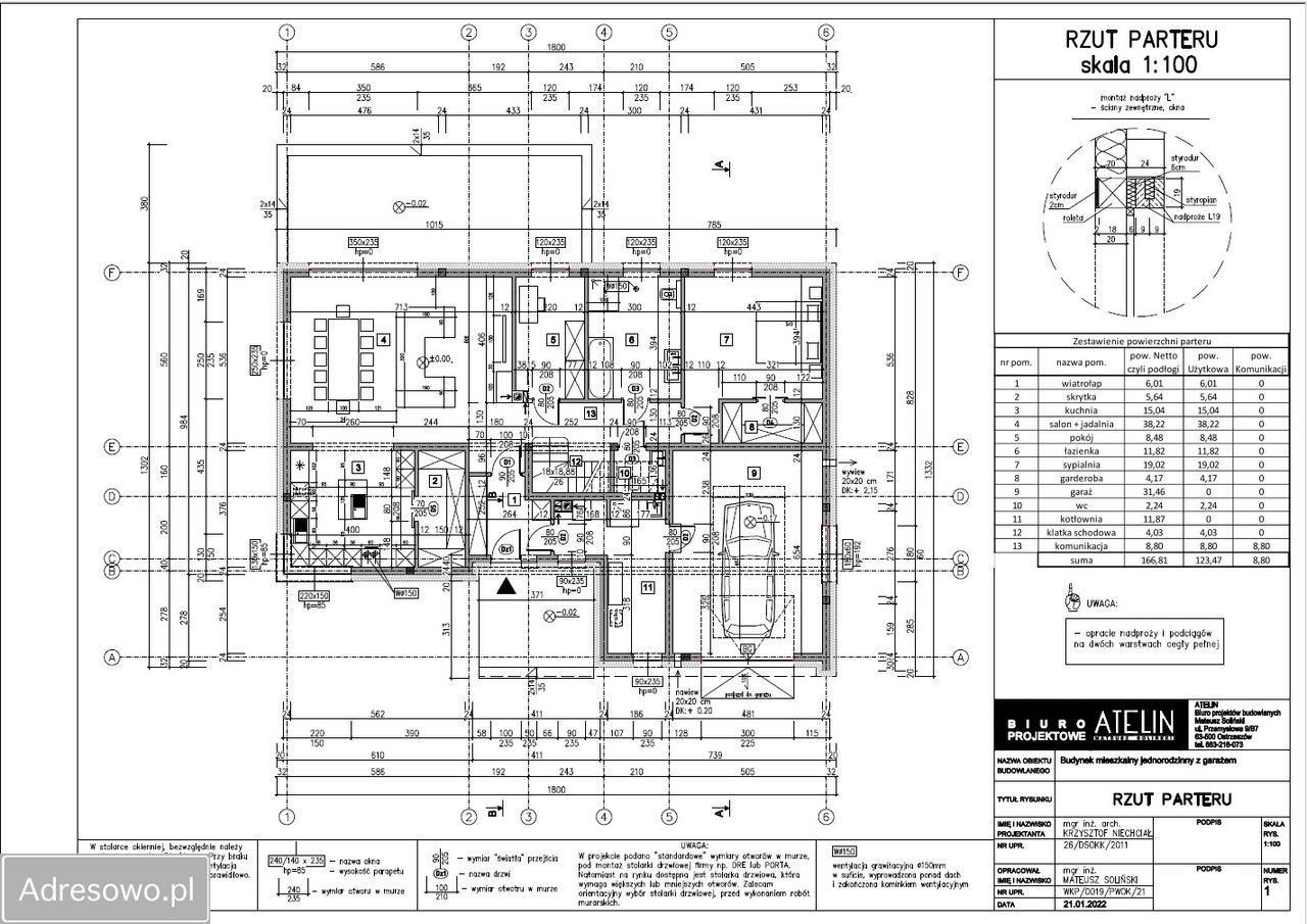 dom wolnostojący, 4 pokoje Kuźniki. Zdjęcie 3