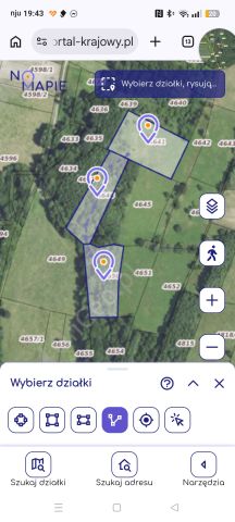 Działka rolna Łęki Dukielskie. Zdjęcie 1