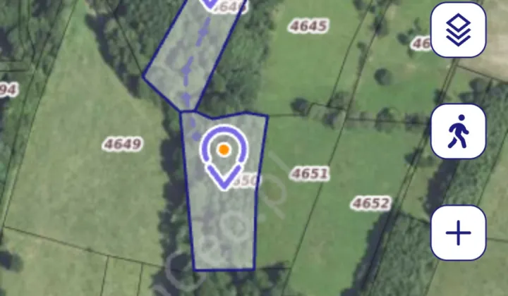 Działka rolna Łęki Dukielskie