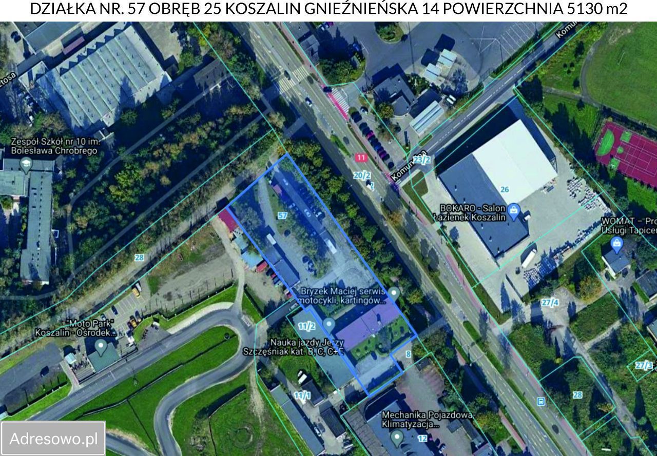 Działka inwestycyjna Koszalin, ul. Gnieźnieńska. Zdjęcie 5