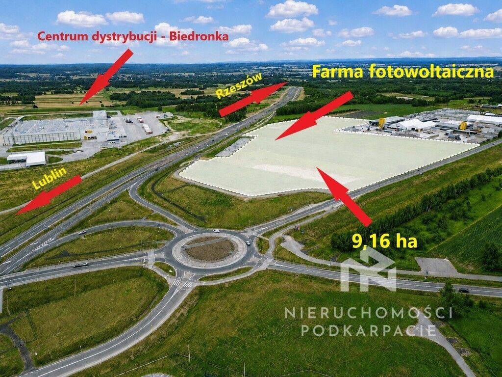 Działka inwestycyjna Sokołów Małopolski. Zdjęcie 2