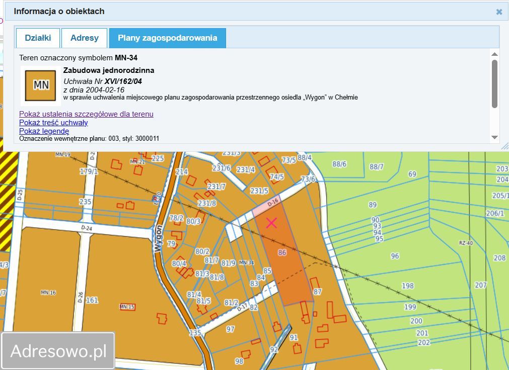 Działka budowlana Chełm, ul. Wygon. Zdjęcie 2