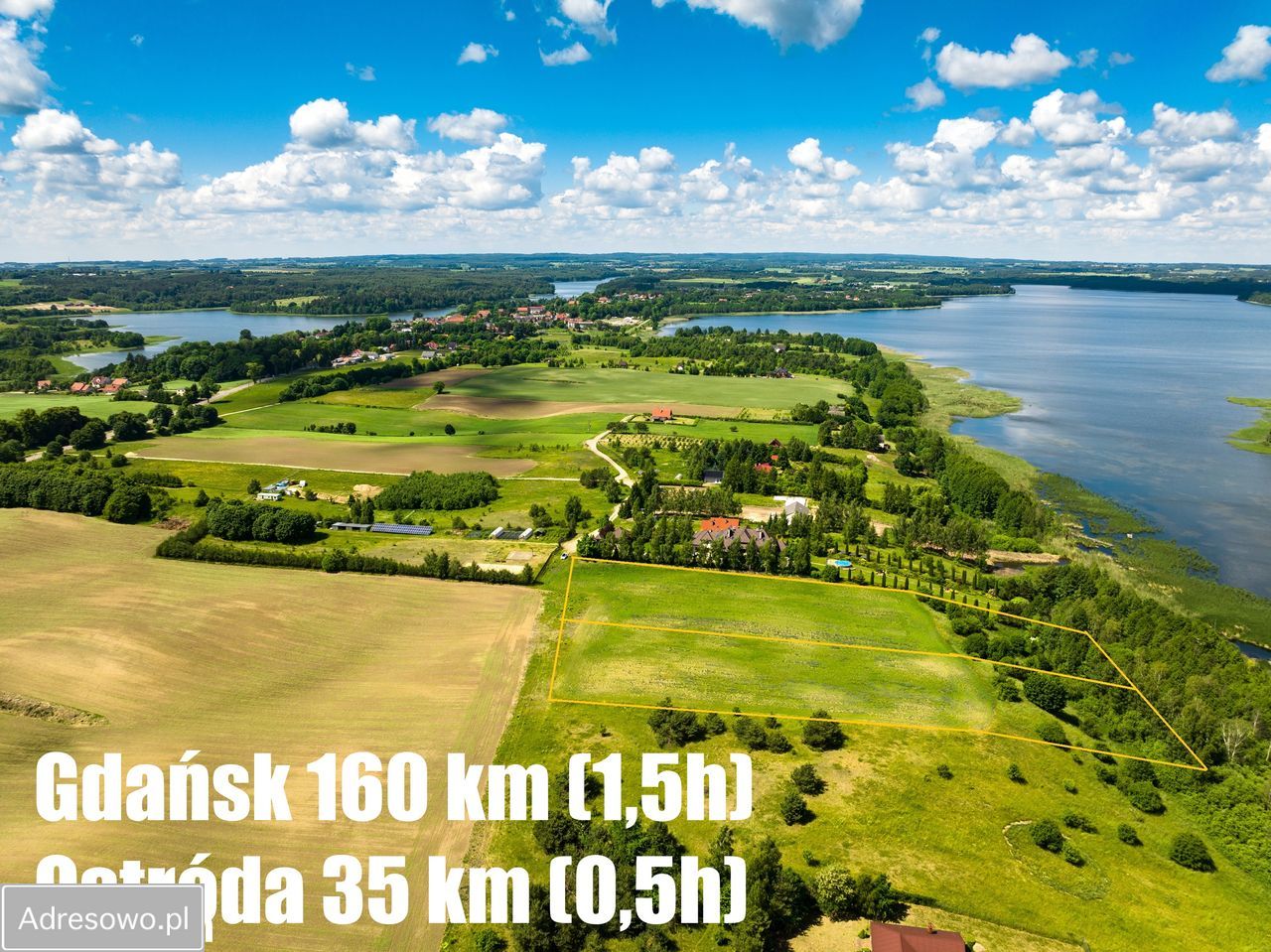 Działka budowlana Dąbrówno, ul. Dębowa. Zdjęcie 10