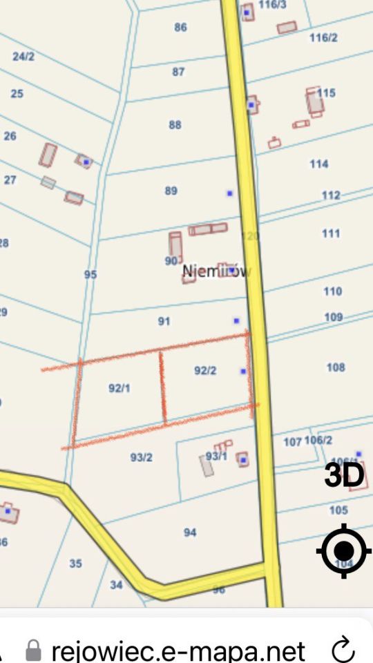 Działka rolno-budowlana Niemirów. Zdjęcie 9