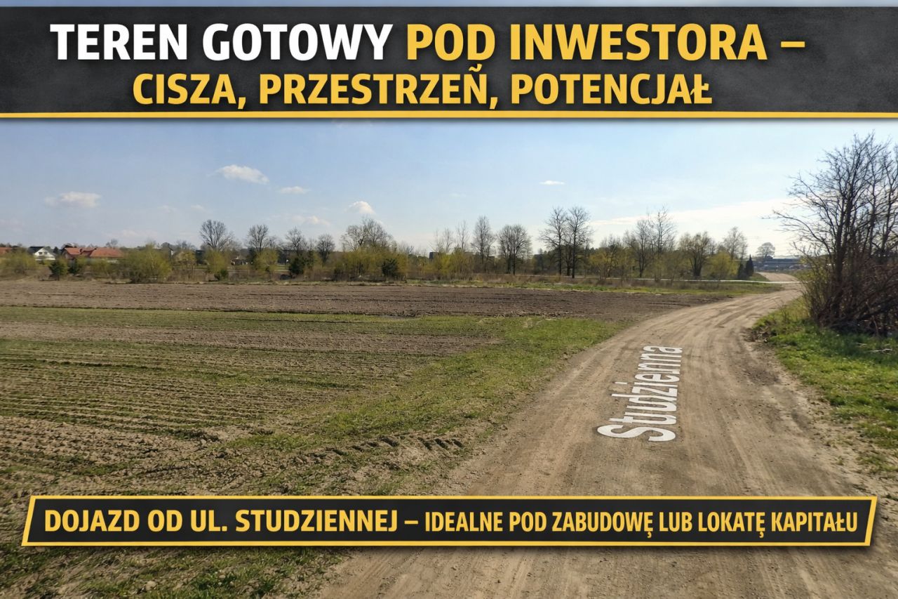 Działka rolna Natalin, ul. Studzienna. Zdjęcie 12