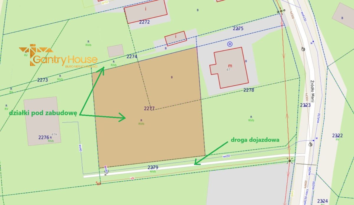 Działka budowlana Gdynia Wielki Kack, ul. Źródło Marii. Zdjęcie 2