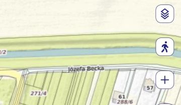 Działka rolna Kraków Krowodrza, ul. Józefa Becka