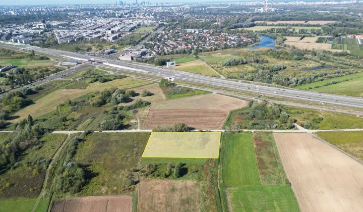 Działka inwestycyjna Warszawa Wilanów, ul. Pałacowa