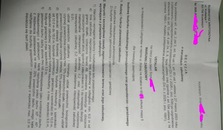 Działka budowlana Lutogniew, ul. Polna