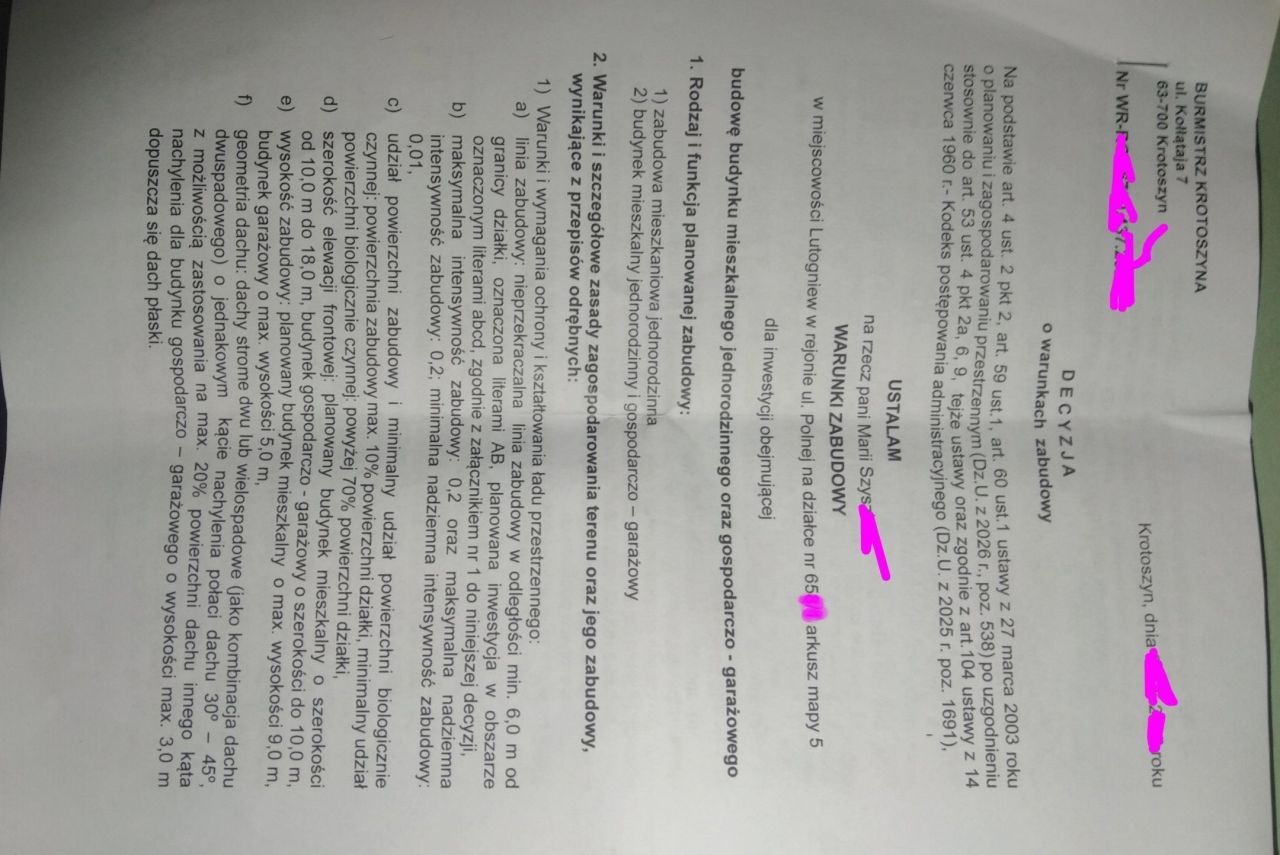 Działka budowlana Lutogniew, ul. Polna. Zdjęcie 1