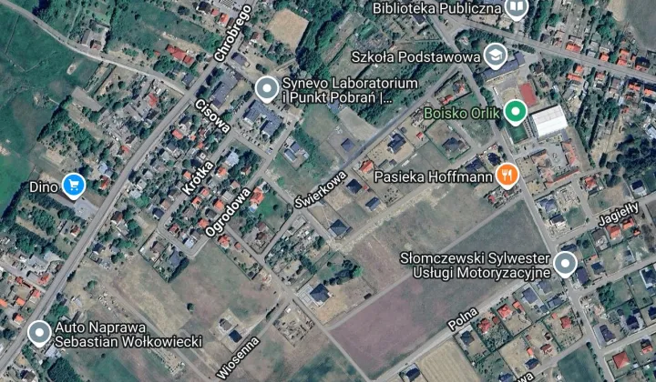 Działka rolno-budowlana Przybiernów, ul. Świerkowa