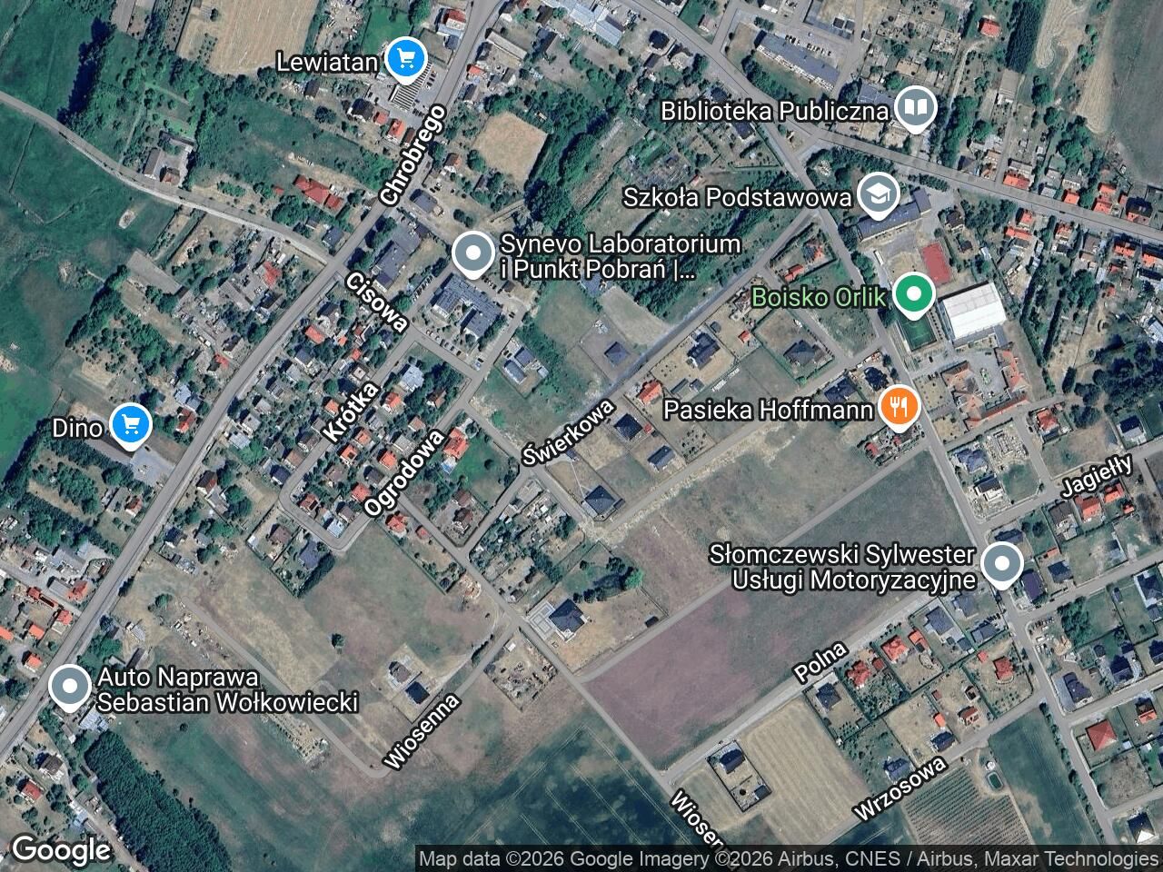 Działka rolno-budowlana Przybiernów, ul. Świerkowa. Zdjęcie 1