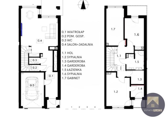 dom szeregowy, 4 pokoje Grodzisk Mazowiecki, ul. Armii Polskiej. Zdjęcie 20