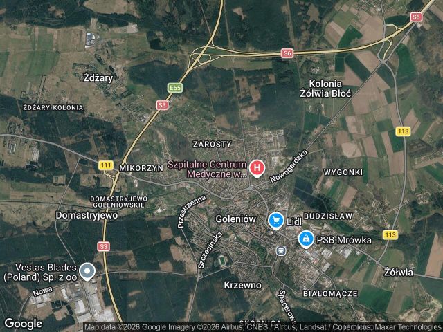 Działka rod Goleniów, ul. Juliusza Słowackiego. Zdjęcie 1