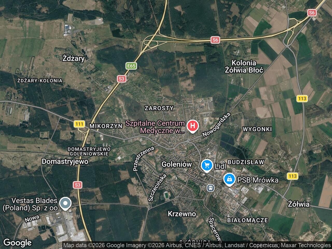 Działka rod Goleniów, ul. Juliusza Słowackiego. Zdjęcie 1