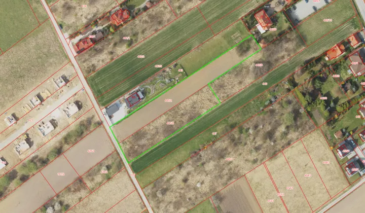 Działka budowlana Kobylany, ul. Widokowa