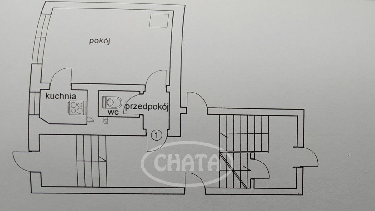 Mieszkanie 1-pokojowe Wrocław Śródmieście, ul. Elizy Orzeszkowej. Zdjęcie 9
