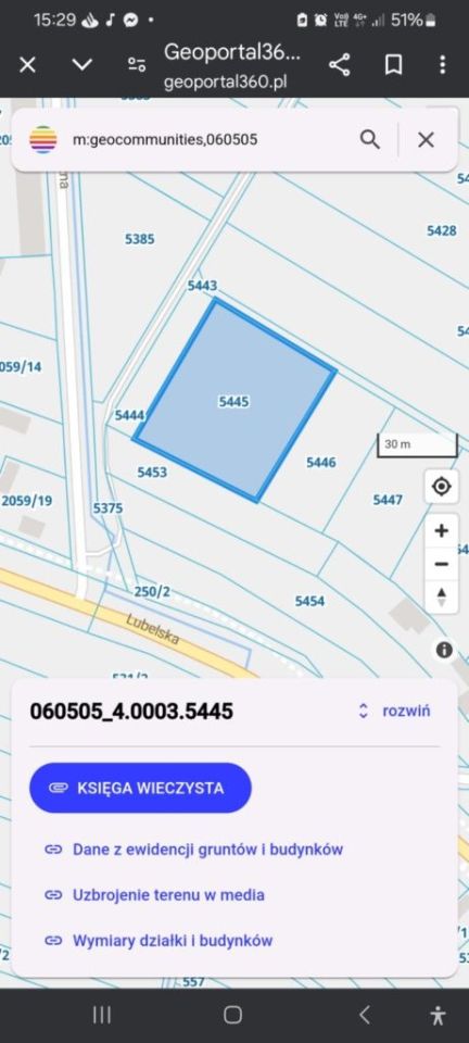 Działka inwestycyjna Janów Lubelski