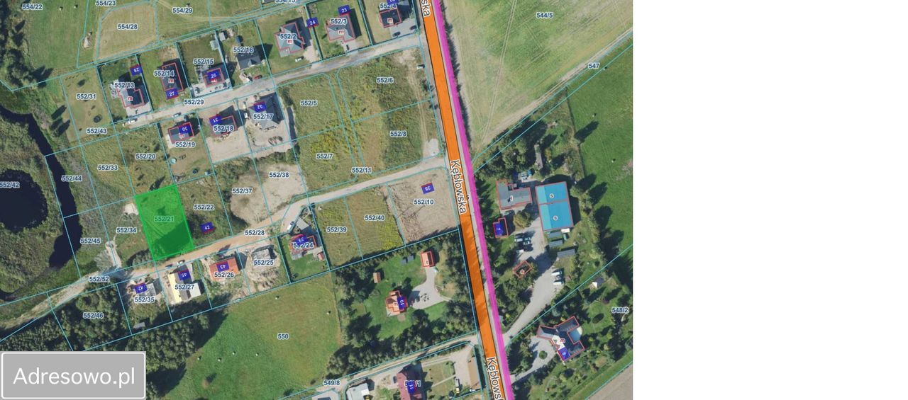 Działka rolno-budowlana Nowa Wieś Lęborska, ul. Kębłowska. Zdjęcie 3