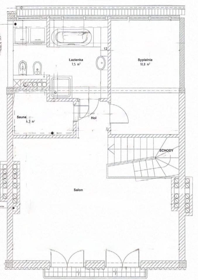 Mieszkanie 3-pokojowe Pruszków Centrum, ul. Bolesława Prusa. Zdjęcie 13