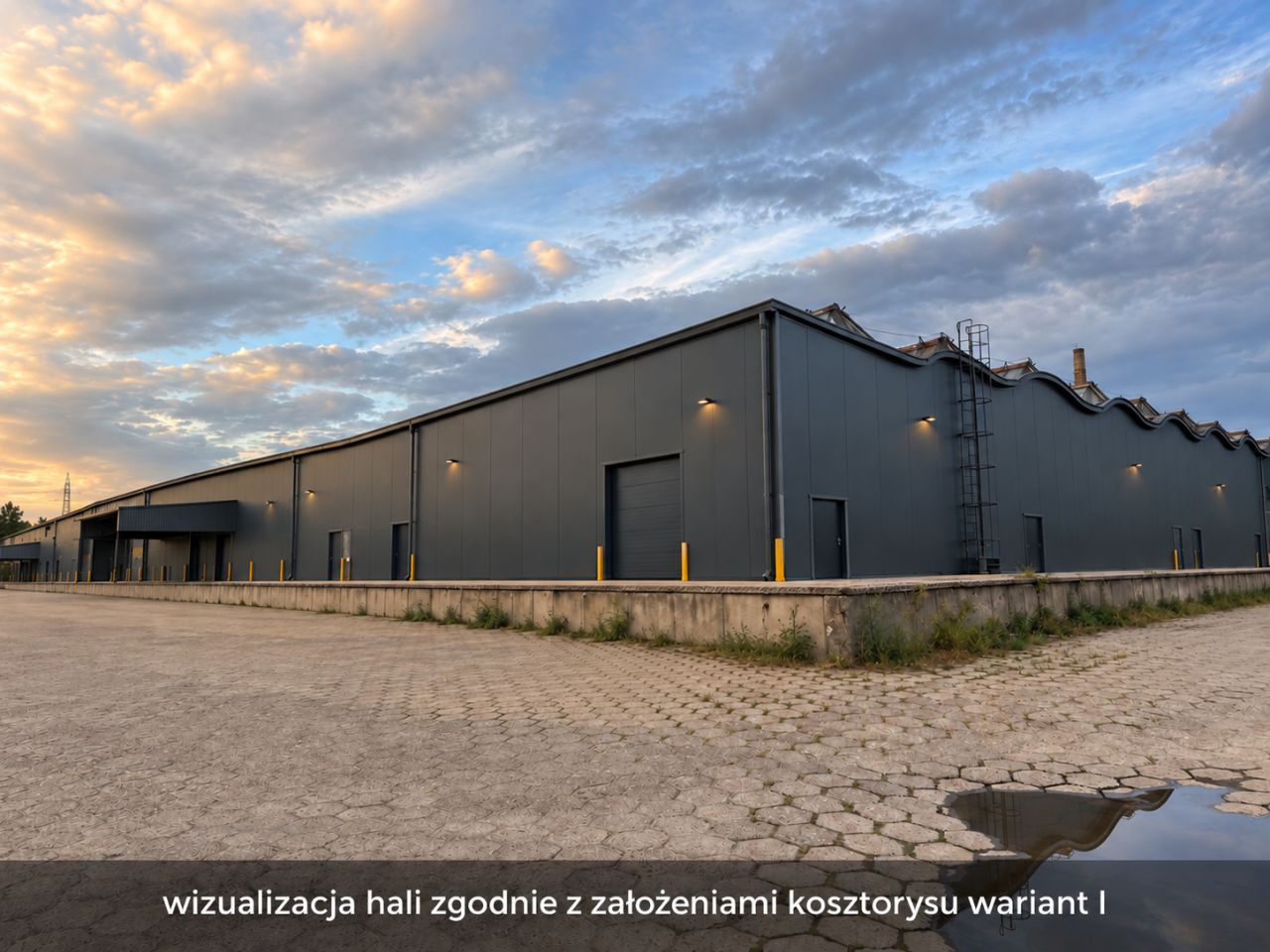 Hala/magazyn Tarnów Piaskówka, ul. Kryształowa. Zdjęcie 1