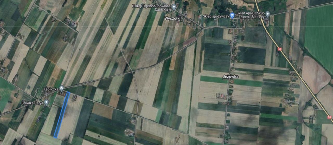 Działka rolno-budowlana Jeżówka. Zdjęcie 1