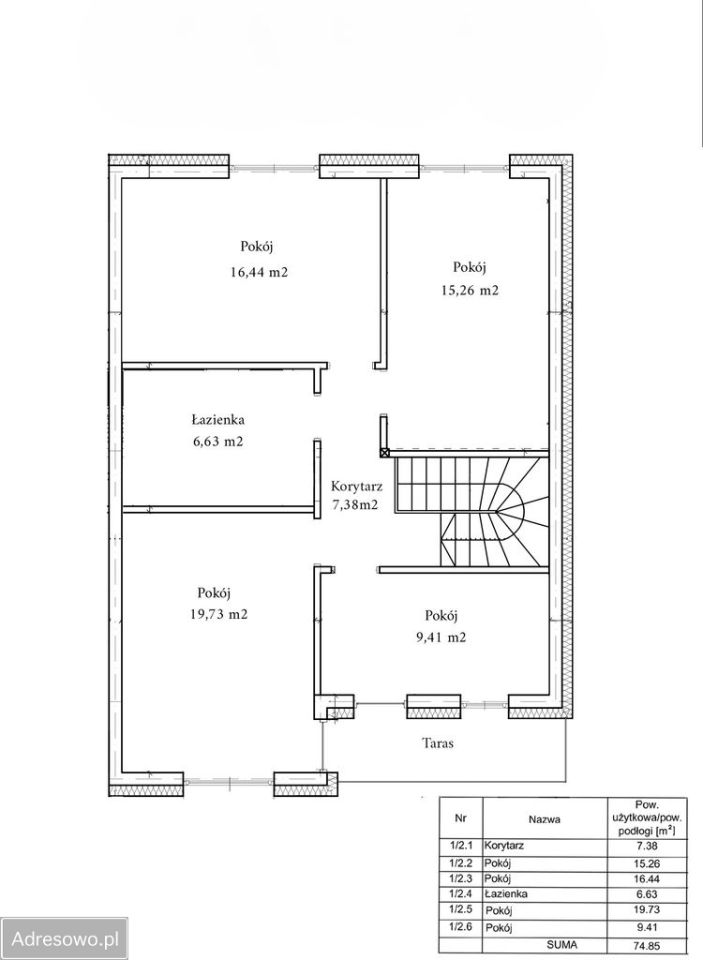 dom szeregowy, 5 pokoi Oława Nowy Otok, ul. Rubinowa. Zdjęcie 11